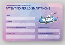Presentazione del progetto “Un patentino per lo smartphone” – Firma del patto di  corresponsabilità genitori-figli.